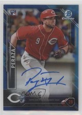 2016 Bowman Chrome Rookie Blue Refractor 143/150 Jose Peraza #BCAR-JP Auto v9t