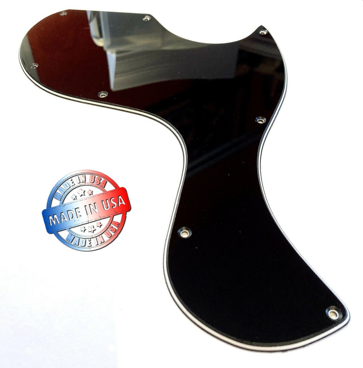 Black 3 Ply Pickguard for Gibson SG Les Paul Junior 1961