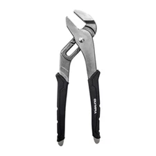 10-Inch Tongue and Groove Pliers Straight Jaw Pliers with Cushion grip 6 Jaw ...