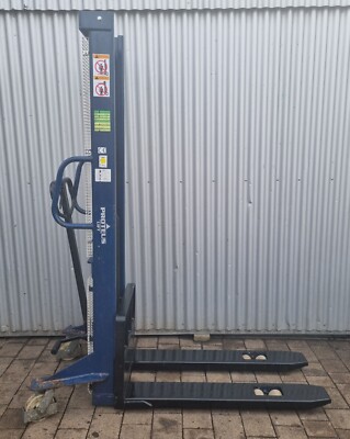 manueller Hochhubwagen P1516 1,6m 1,5to Hubwagen Transportwagen Handstapler