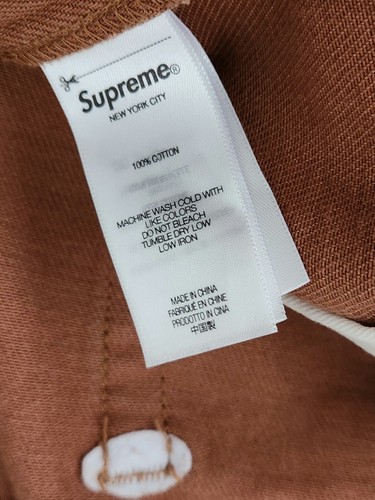 Jean SS24 Supreme Regular taille 36 W36 L32 marron 13 oz Denim - Photo 10/12