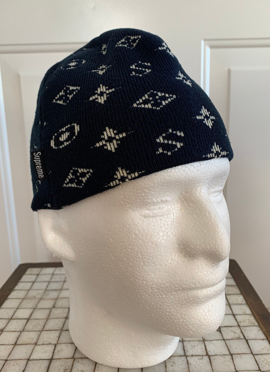 帽子 supreme LV beanie S/S 2000 Supreme Monogram Beanie | eBay