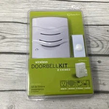 IQ America 2-Tone Plug-In Wireless Doorbell Kit
