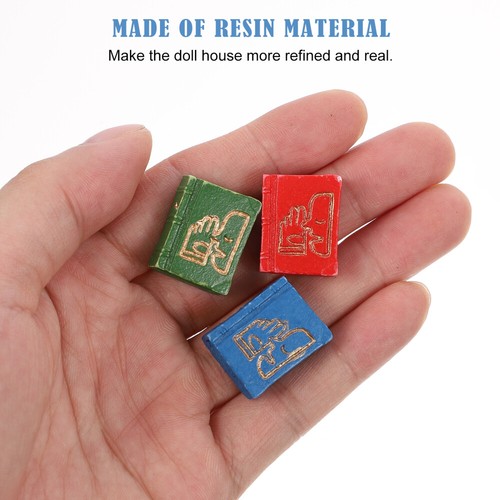 6 sztuk Miniaturowa książka Dekoracje Mikroksiążka Mini-Książka Zabawka Mini-Zabawka Biuro - Zdjęcie 4 z 12