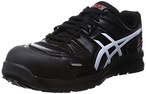 ASICS Working Safety Shoes Win Job CP103 Black white Wide 27.5cm