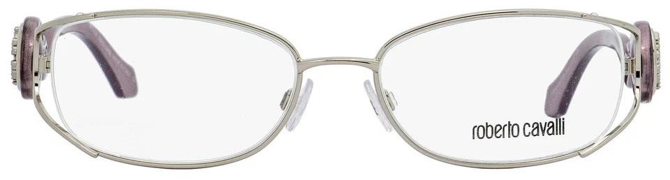 Marco de gafas Roberto Cavalli Calenzano RC5028 plateado púrpura 016 53-17-135 RX Foto 2 de 2