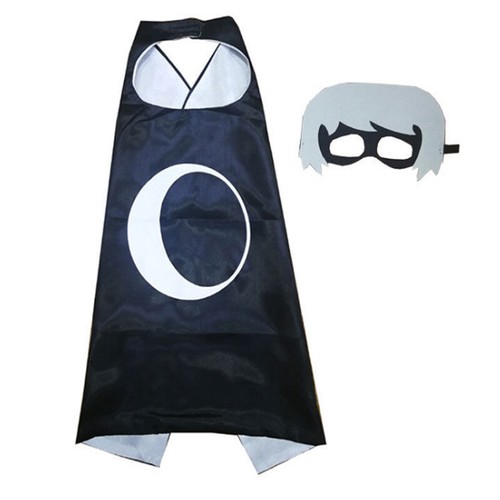 Superhero Cape Costume PJ Masks Cape & Mask Kids Girls Boys Gekko Owlette Catboy - Picture 10 of 19
