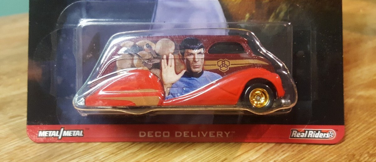 Hot Wheels Pop Culture Star Trek Spock Deco Delivery 1:64