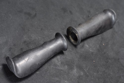 Vintage Tange SK-120 schwarze Fledermausgriffe für BMX MTB Lenker 22,2 Old School