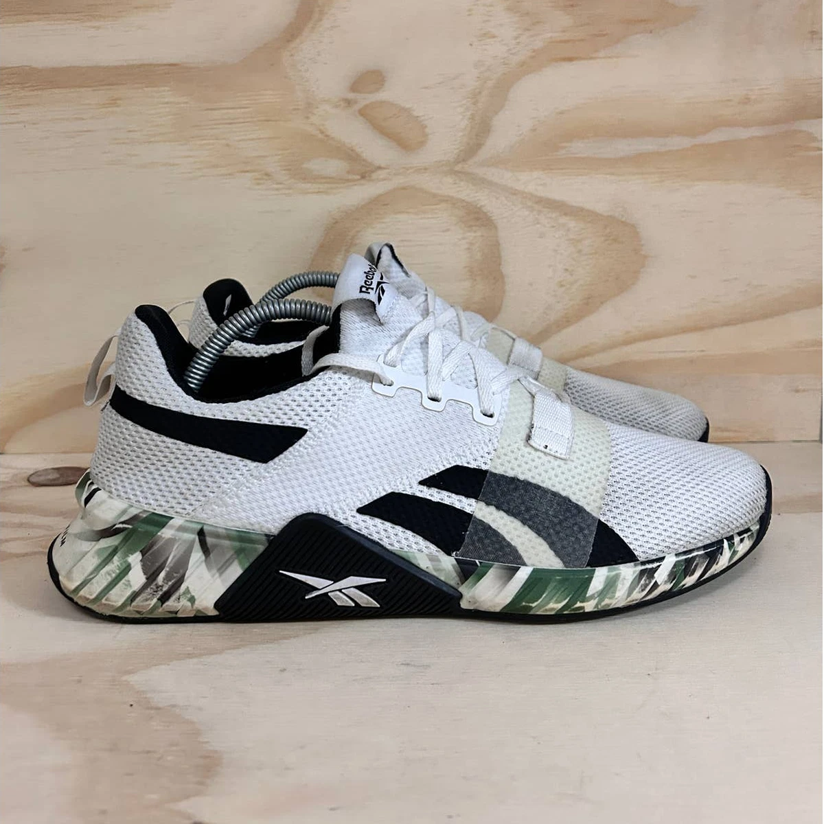 Reebok Flashfilm Train 2 Running Shoes White Green Men s 11 FW8149