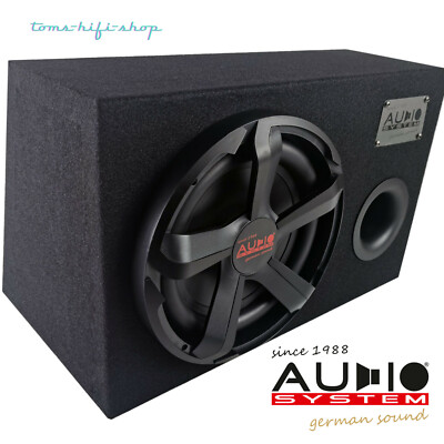 Audio System Carbon 10 BR 250/350 Watt RMS/MAX 25cm Bassreflex Subwoofer Auto