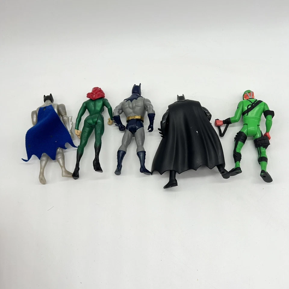 Figura de acción DC Comics Batman lote mixto de 5 juguetes Riddler Poison Ivy Foto 4 de 4