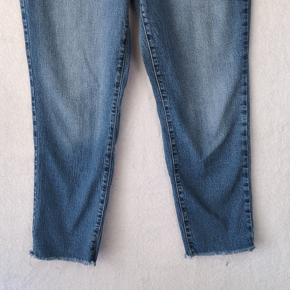 Universal Thread Button Fly High Rise Slim Croppe… - image 3