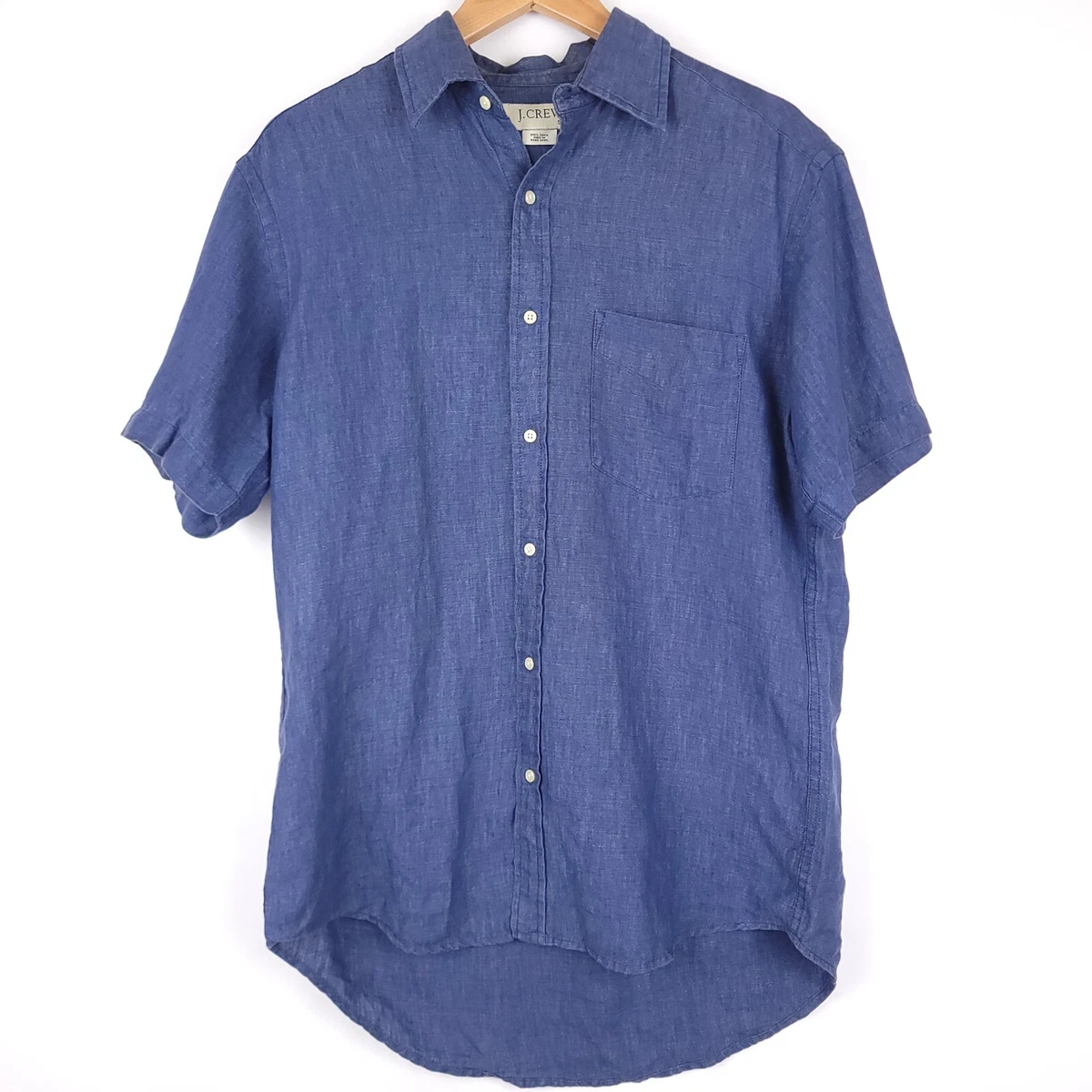 J crew men's short sleeve button down sale