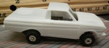 Resin HO SLOT CAR scale 1965 Ford falcon ranchero paintable body t-jet mounts