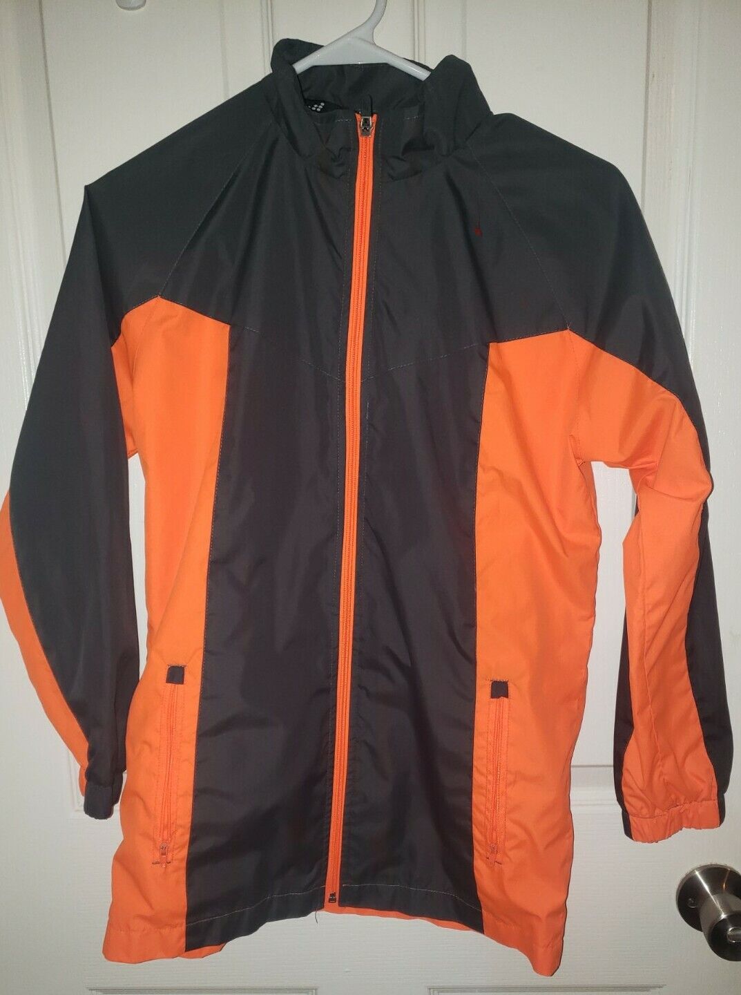 BCG Wind Breaker Jacket Orange Youth XL. New