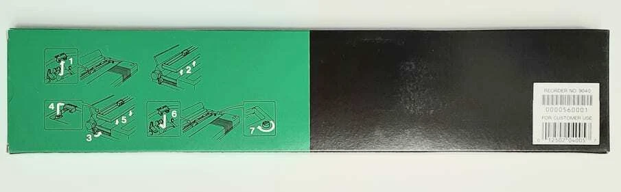 Genuine Brother 9040 3-Pack Cassette Ribbons Black M1409 - New - Image 2 of 2