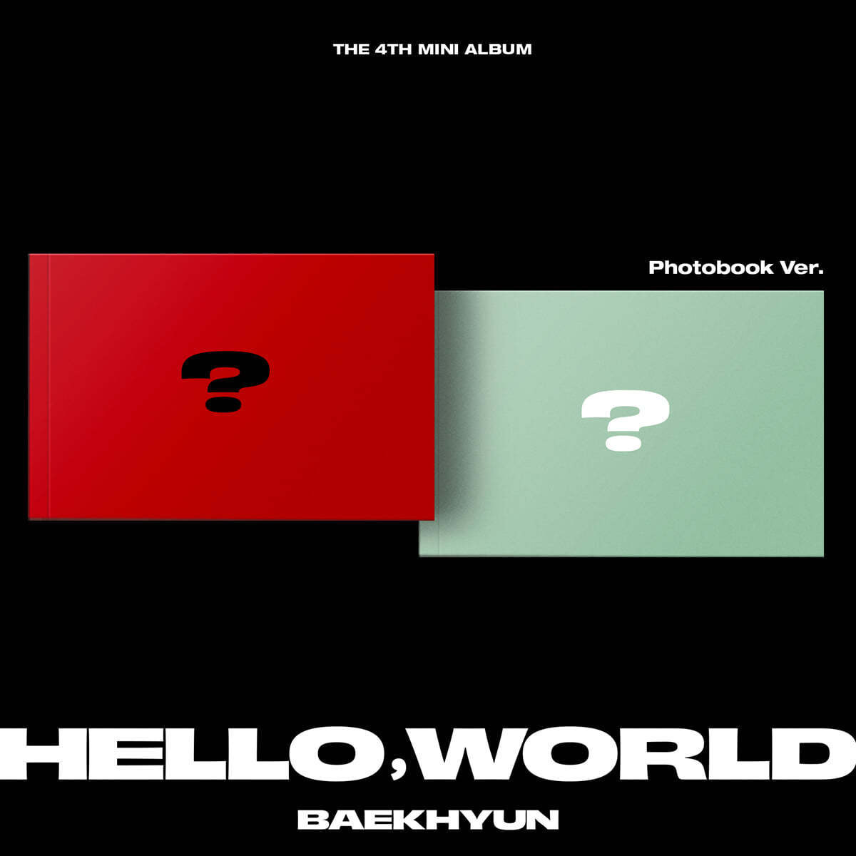 EXO BAEK HYUN 4th Mini Album [HELLO, WORLD] PHOTOBOOK VER