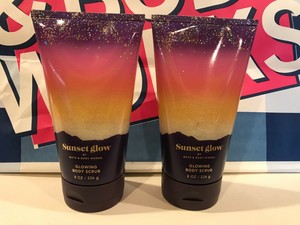 sunset glow body scrub