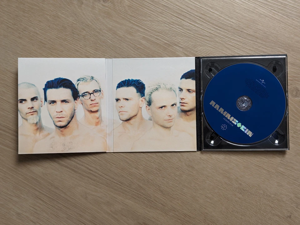 RAMMSTEIN Herzeleid CD 2021 Re-Release Remastered Digipak NM condition - Bild 3 von 3