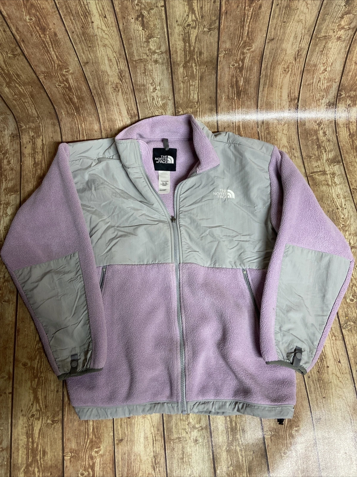 north-face youth fleece denali jacket