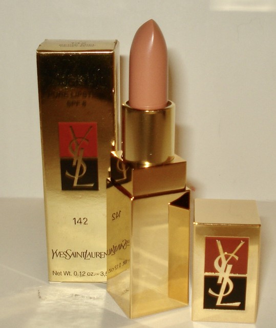 Yves Saint Laurent Fard A Levres Rougepur Pure Lipstick Spf 8 142 Honey Beige