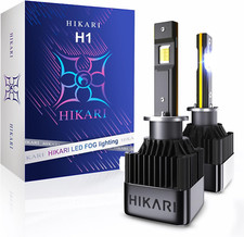 HIKARI 2022 HyperStar H1 20000LM LED Light Bulbs 32W 6000K White (Pair)