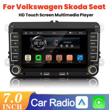 7" Android 13 Autoradio Carplay GPS Navi per VW/Seat/Skoda/Passat/Golf/Polo 2DIN