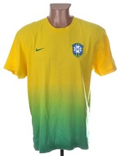 BRAZIL 1958 HOME FOOTBALL RETRO SHIRT JERSEY NIKE SIZE L ADULT