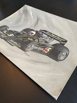 452ブリキＦ１カー John Player Special Vintage Mario Andretti John Player Special Racing Formula 1