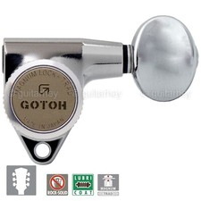 NEW Gotoh SG301-05 MGT L3 R3 SMALL BUTTONS Locking TRAD w/ screws 3x3 - CHROME