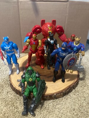 Marvel Action figures Mech Strike Avengers FiguresHasbro 2021 Hasbro Loose