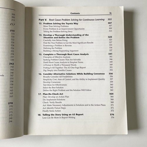 Toyota Way Fieldbook Liker Meier 2006 Lean Manufacturing Business Book - Bild 12 von 16
