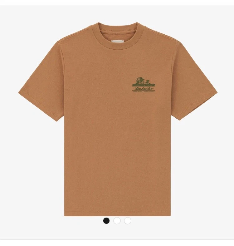 何でも揃う Aime Leon Dore Unisphere Tee BrownSugar Tシャツ