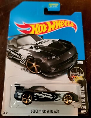 Hot Wheels 2017 Dodge Viper SRT10 ACR Black Kmart Kday HW