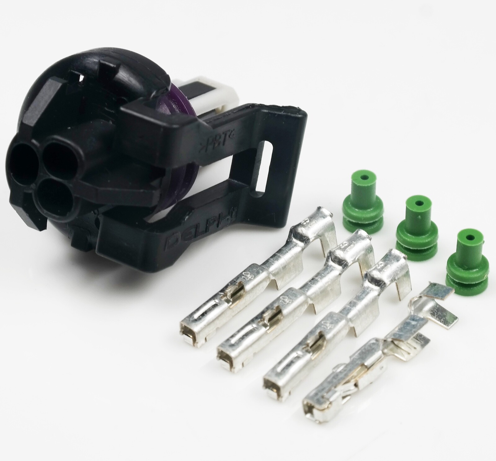 GM Delphi 3Pin LSX LS1 Oil Pressure MAP Sensor Female Connector Kit w