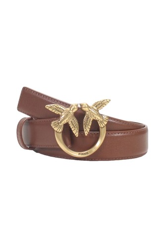 Costume National Multicolor Twisted Leather Circle Buckle Women\'s Belt image_54a94625-bced-486a-b69e-  main image 4