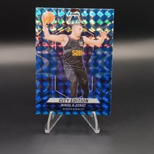 NIKOLA JOKIC 2023-24 Panini Mosaic City Edition BLUE REACTIVE PRIZM #287 Nuggets