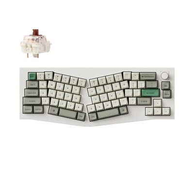 Keychron Q8 Max Mechanische Tastatur, QWERTY US, Gateron Jupiter Brown Q8M-P3