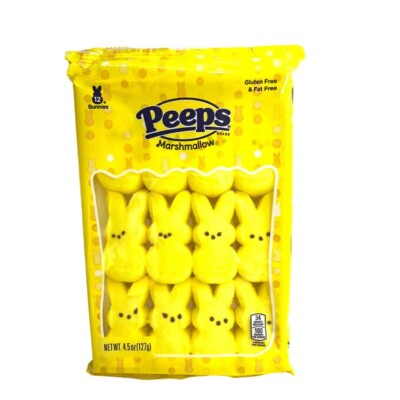 Peeps JB-00007 Yellow Marshmallow Chicks - 3 Pack for sale online