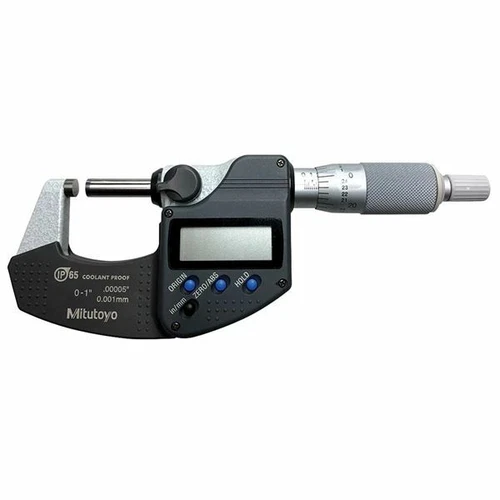 Mitutoyo 293-340-30 CALIBRATED 0-1" IP65 Electronic Coolant Proof Micrometer