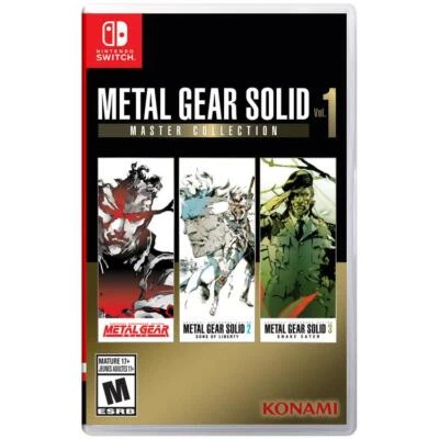 MARKENLOS Metal Gear Solid: Master Collection Vol.1 - Nintendo Switch
