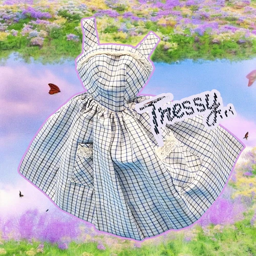American Character Tressy Doll World's Fair Dress #25902 Tagged Vintage 1964 v2