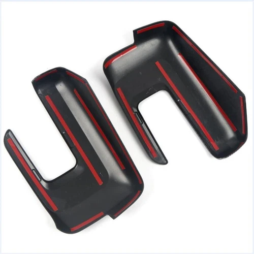 Carbon Fiber Look Rear View Side Mirror Cover Trim For 2021-2023 Ford F150 F-150 - Picture 10 of 10