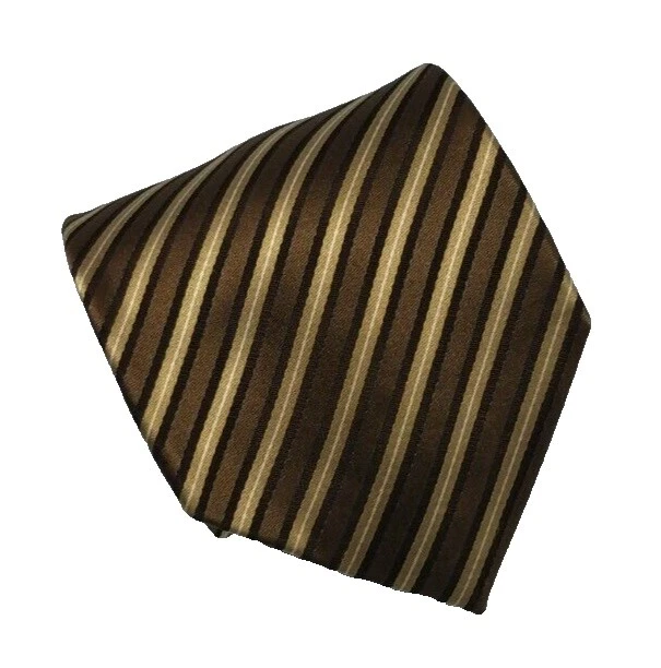 Geoffrey Beene a Rayas 100% Corbatas de seda para hombres