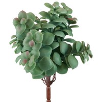 KüNstlicher Eukalyptus Kunstpflanzen Deko 18Cm 4Er Set Zum Stecken FüR Zuhause,