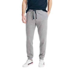 Nautica Heather Gray Fleece Jogger Sweatpants