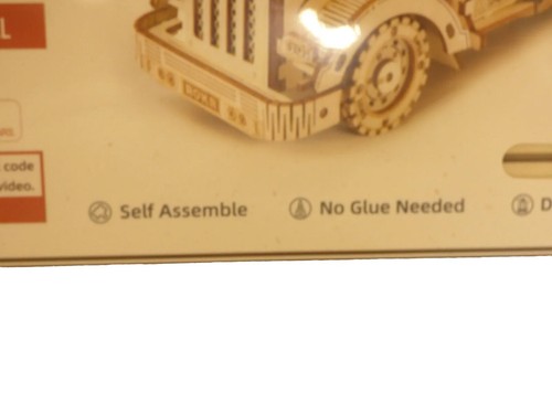 ROKR Puzzle rimorchio rimorchio trattore camion pesante modello 3D scala 1:40 MC502 sigillato in fabbrica - Foto 7 di 7