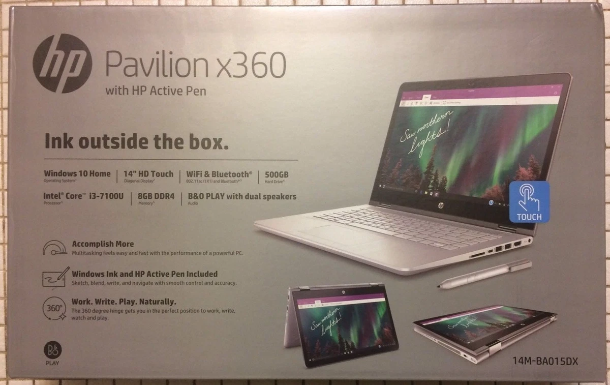 HP Intel Core i3 7th Gen. PC Laptops & Netbooks 500-749 GB Hard