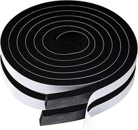 Dichtungsband Selbstklebend Moosgummi 25Mm X 20Mm 5M 2 Rollen FüR TüR Fenster
